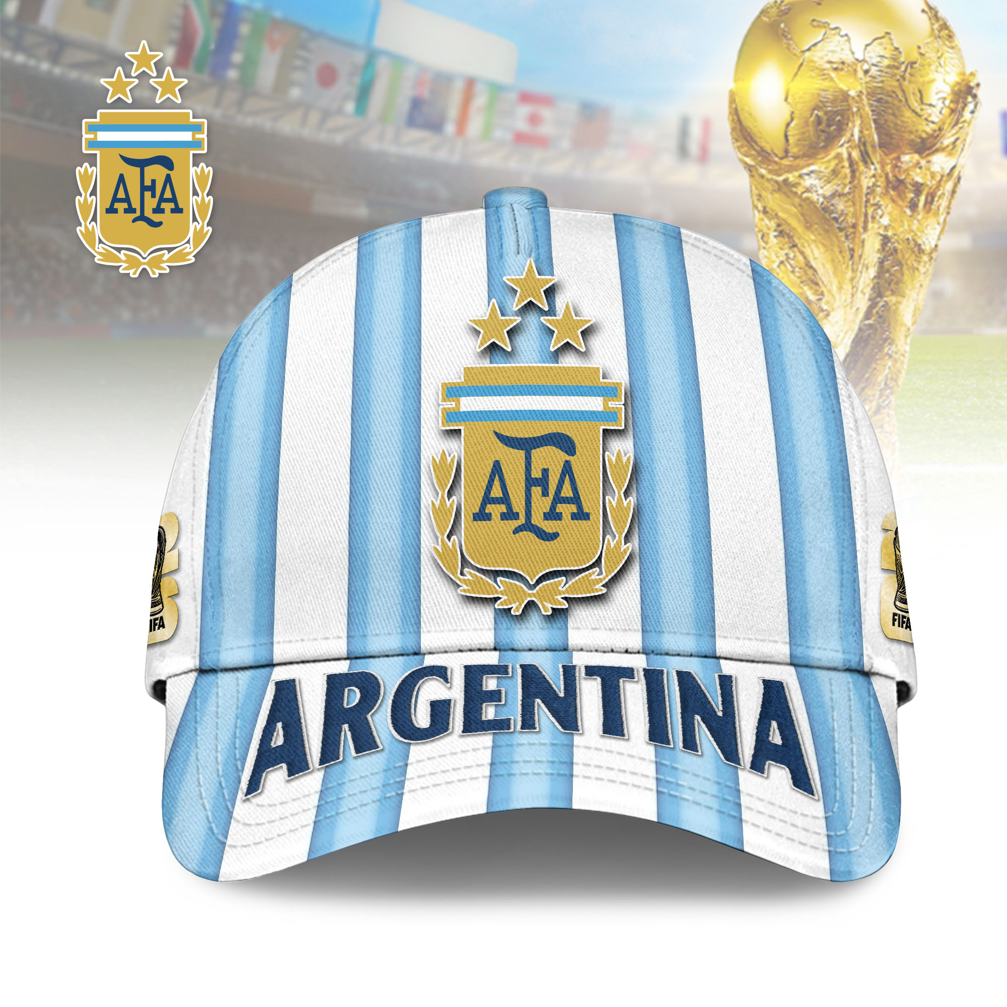 Argentina | Premium WC26 Stadium Energy Cap NTH1 - Image 2