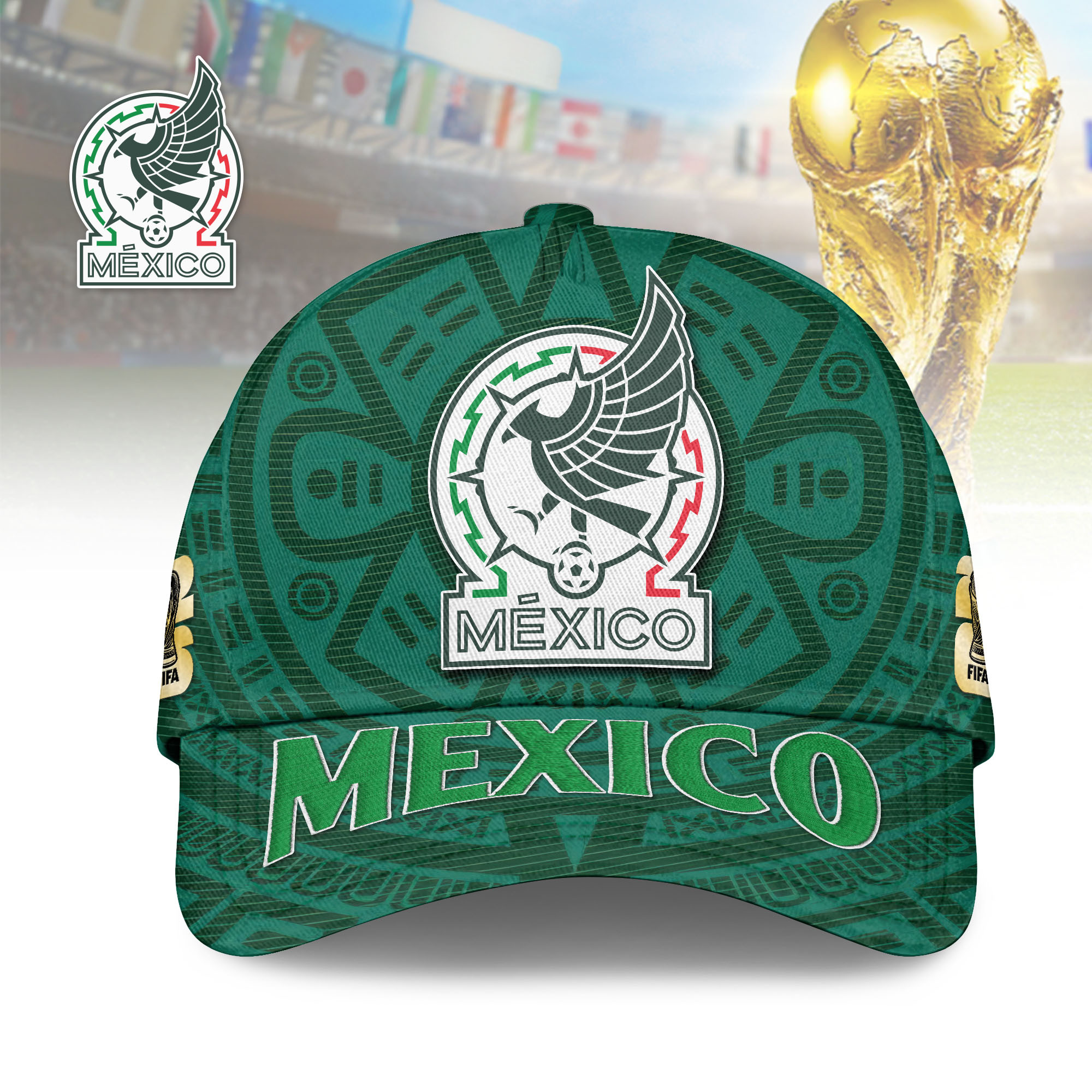 Mexico | Premium WC26 Stadium Energy Cap NTH1 - Image 2