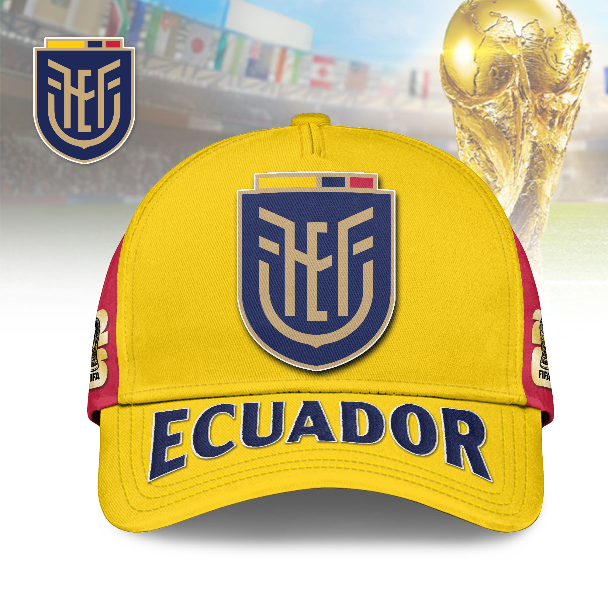 Ecuador | Premium WC26 Stadium Energy Cap NTH1 - Image 2