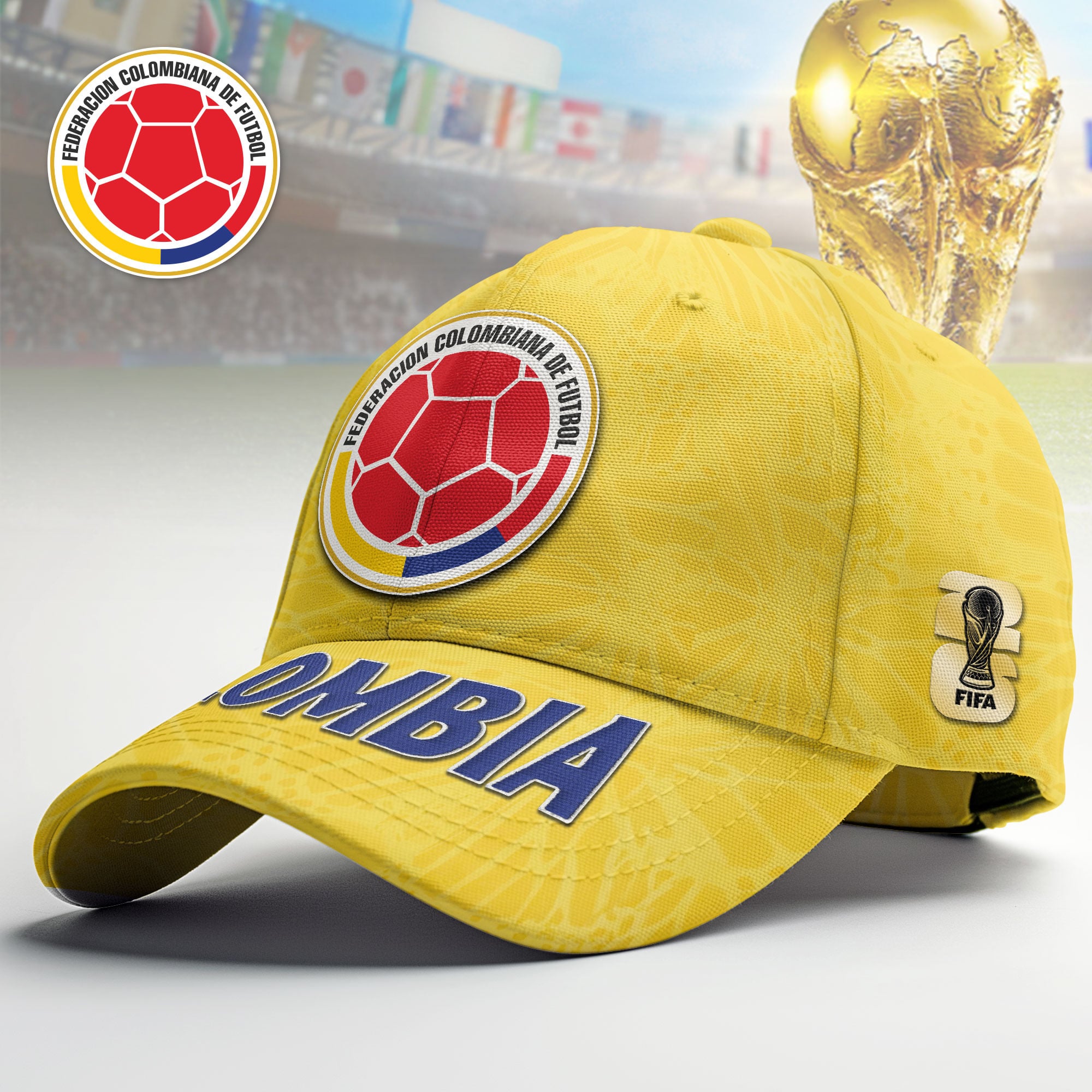 Colombia | Premium WC26 Stadium Energy Cap NTH1