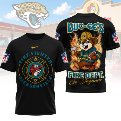 Jacksonville Jaguars | Premium NFL Firefighter Strong 3D Shirt