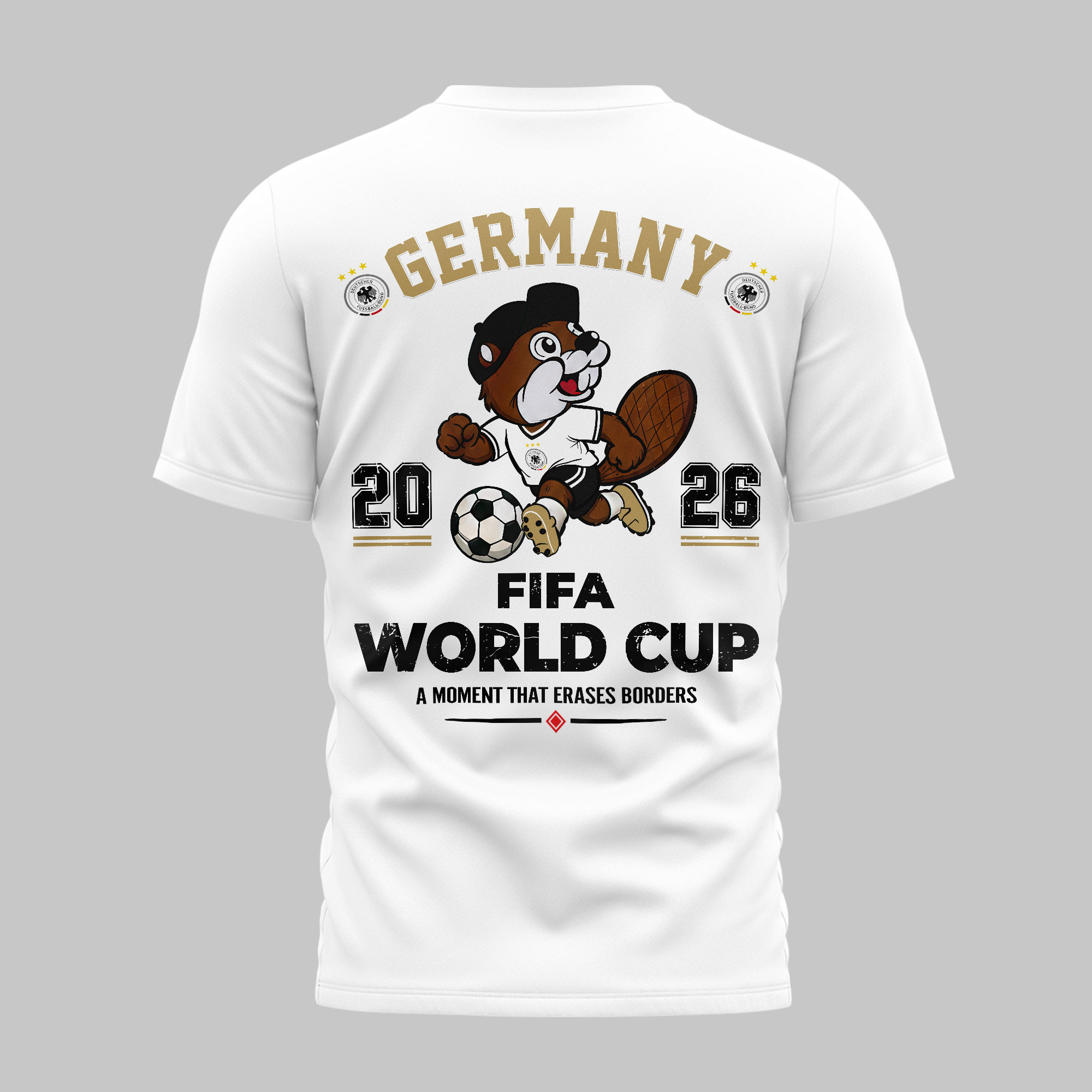 Germany | Premium WC26 Golden Trophy 3D Shirt NTH1 - Image 4