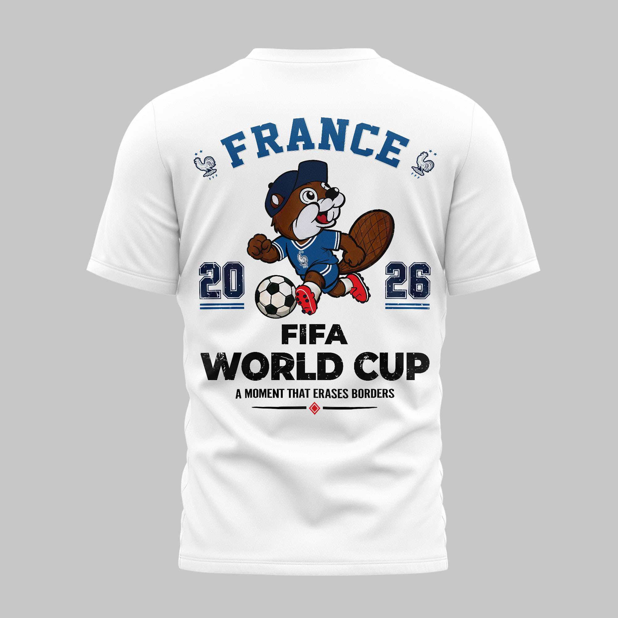 France | Premium WC26 Golden Trophy 3D Shirt NTH1 - Image 4