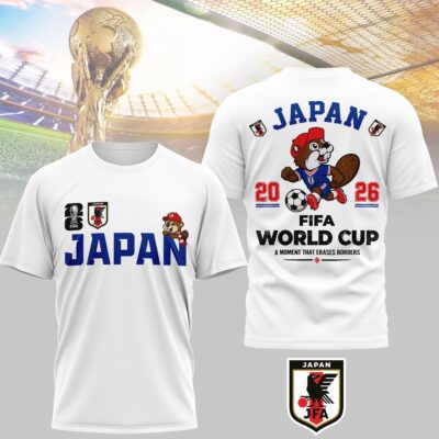 Japan | Premium WC26 Golden Trophy 3D Shirt NTH1 - L