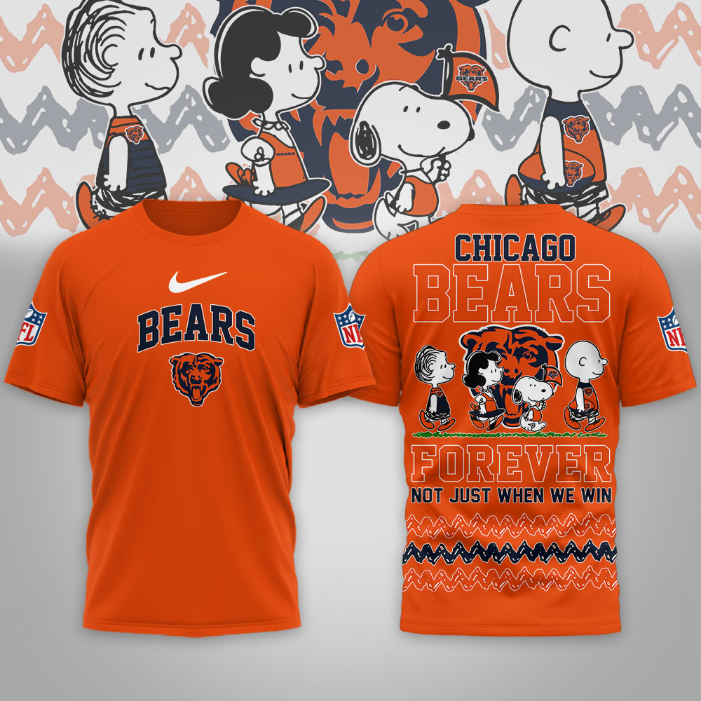 Chicago Bears | Premium NFL Forever Team Pride 3D Shirt NTH1 - Image 3