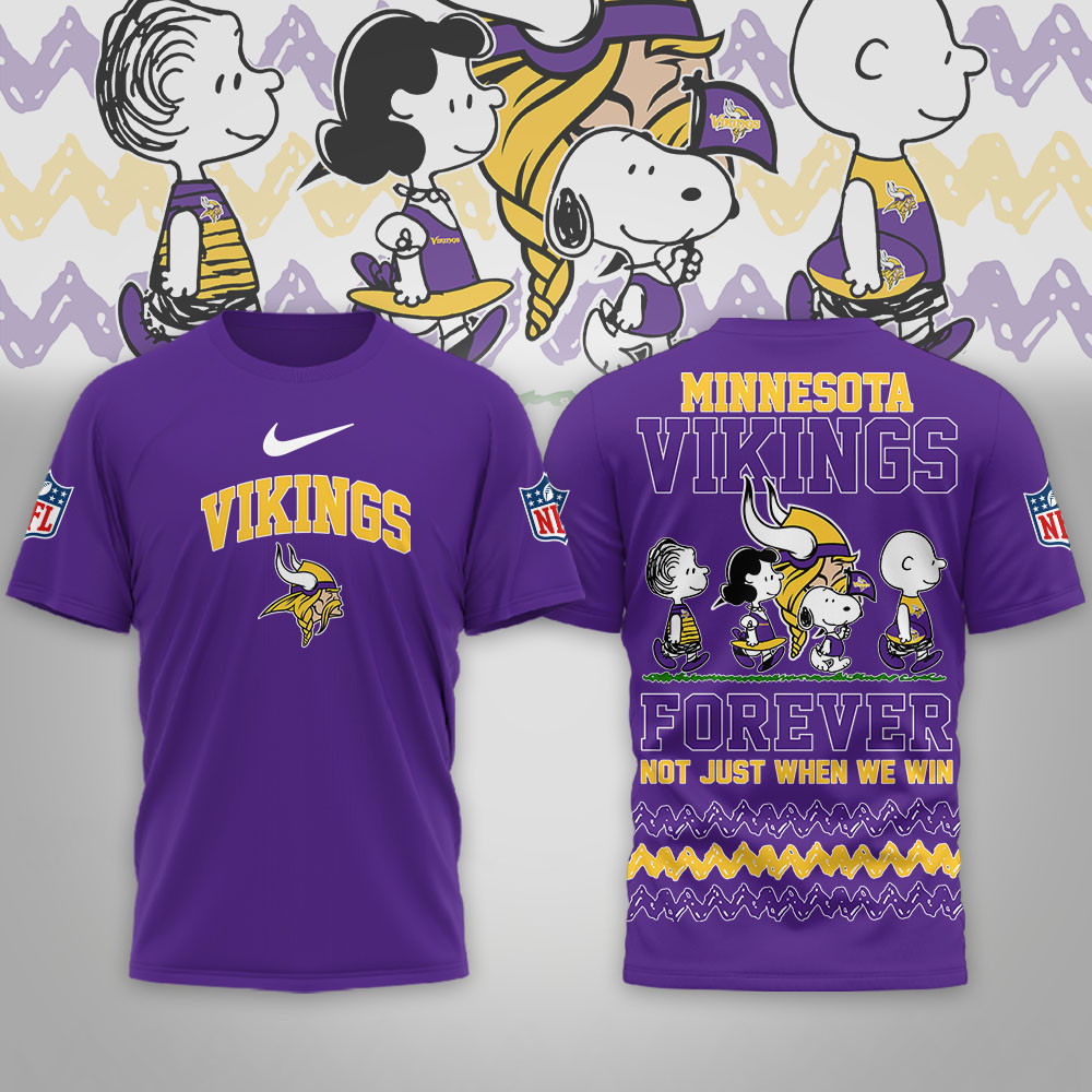 Minnesota Vikings | Premium NFL Forever Team Pride 3D Shirt NTH1 - Image 3