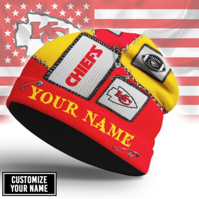 Kansas City Chiefs | Premium NFL Heritage Patch Beanie Hat NTH1