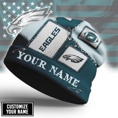 Philadelphia Eagles | Premium NFL Heritage Patch Beanie Hat NTH1