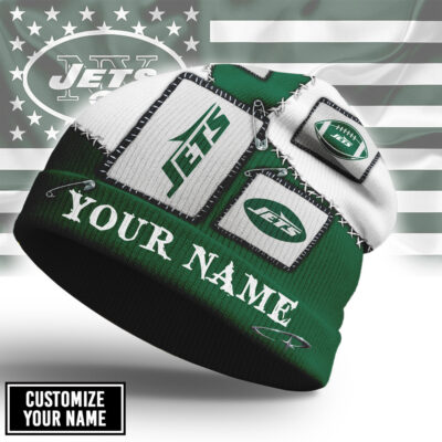 New York Jets | Premium NFL Heritage Patch Beanie Hat NTH1