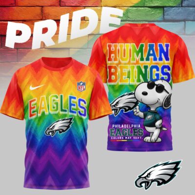 Philadelphia Eagles | Premium NFL Rainbow Pride 3D Shirt NTH1
