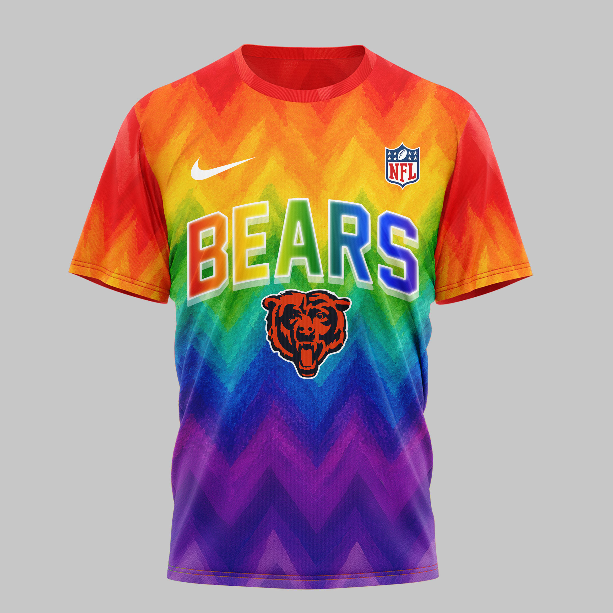 Las Vegas Raiders | Premium NFL Rainbow Pride 3D Shirt NTH1 - Image 3