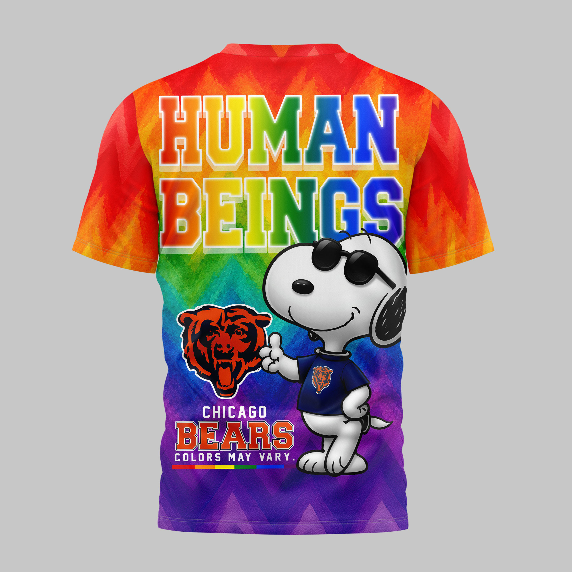 Las Vegas Raiders | Premium NFL Rainbow Pride 3D Shirt NTH1 - Image 4