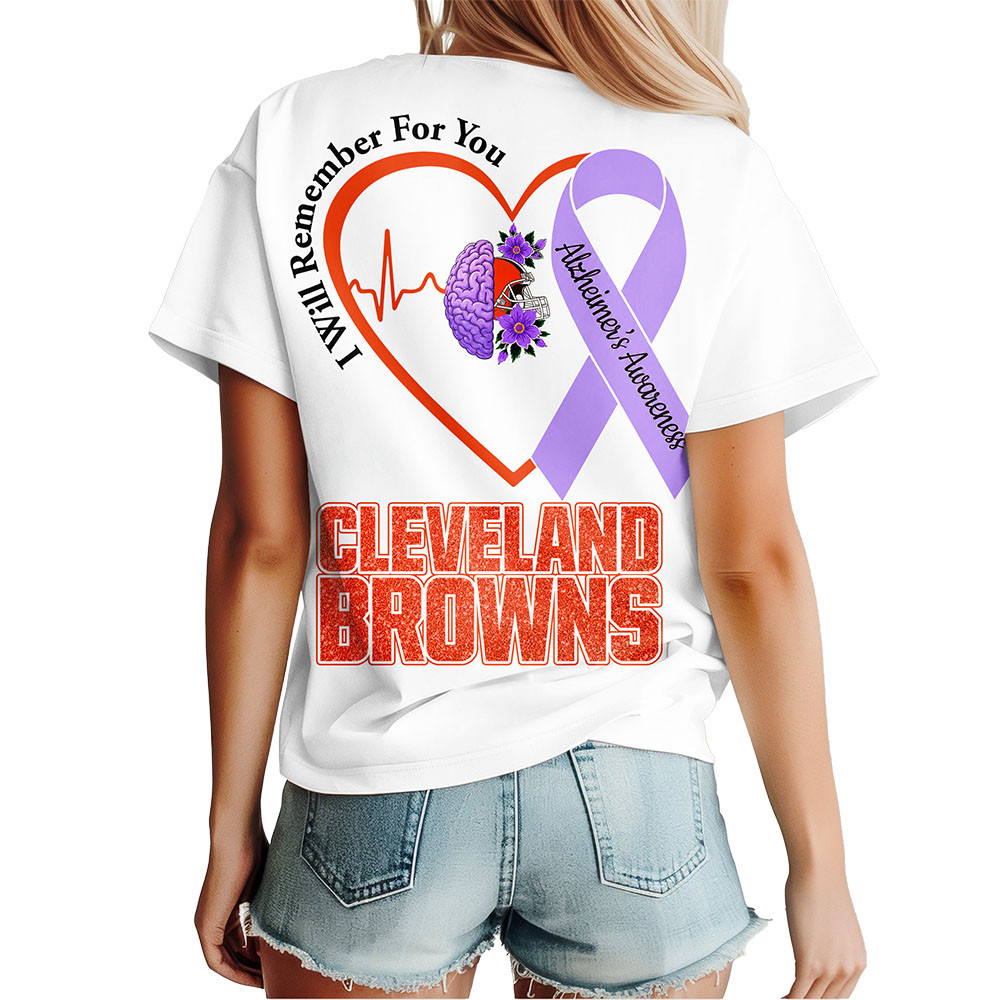 Cleveland Browns | Premium NFL Memory Awareness 3D Shirt NTH1 - Image 3