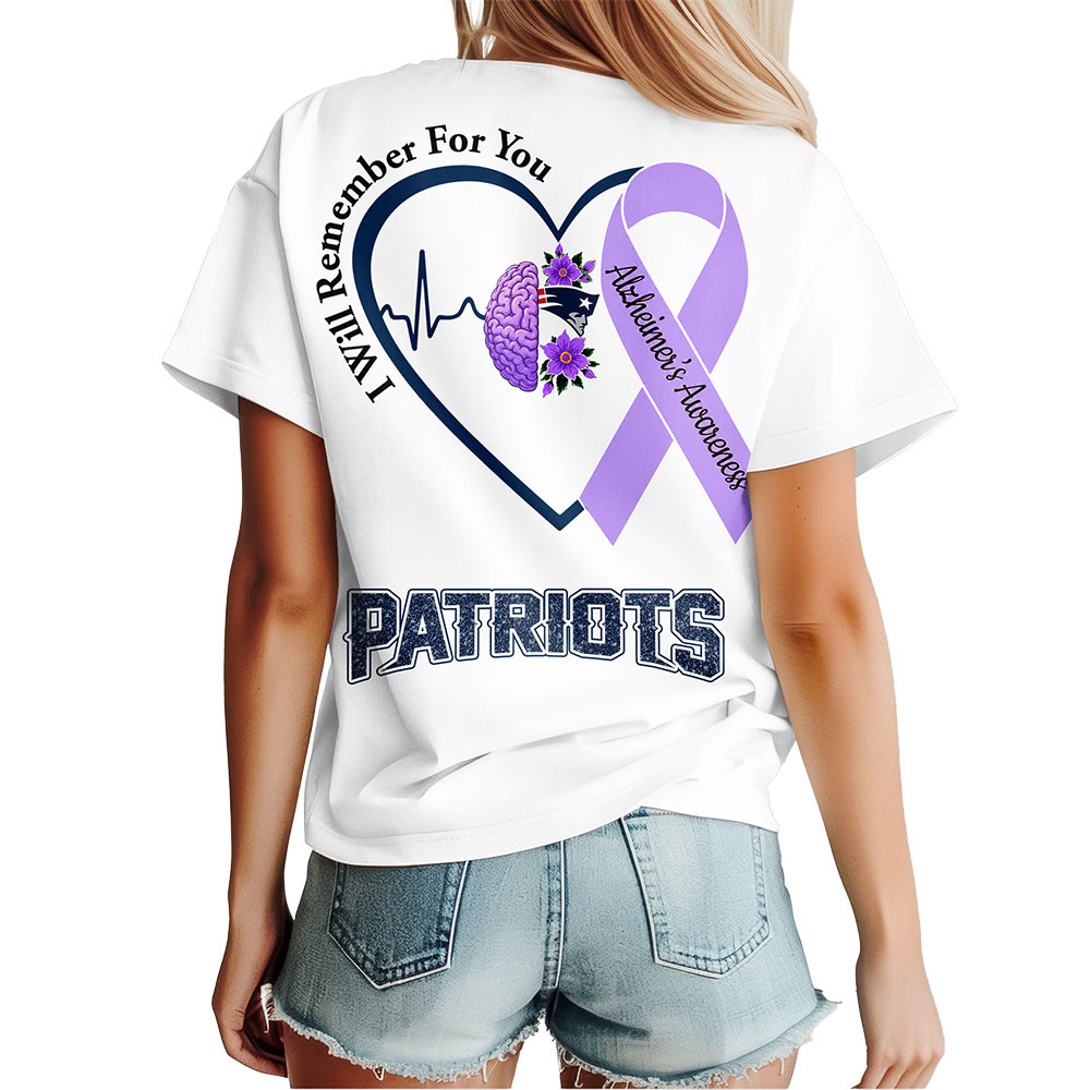 New England Patriots | Premium NFL Memory Awareness 3D Shirt NTH1 - Image 3
