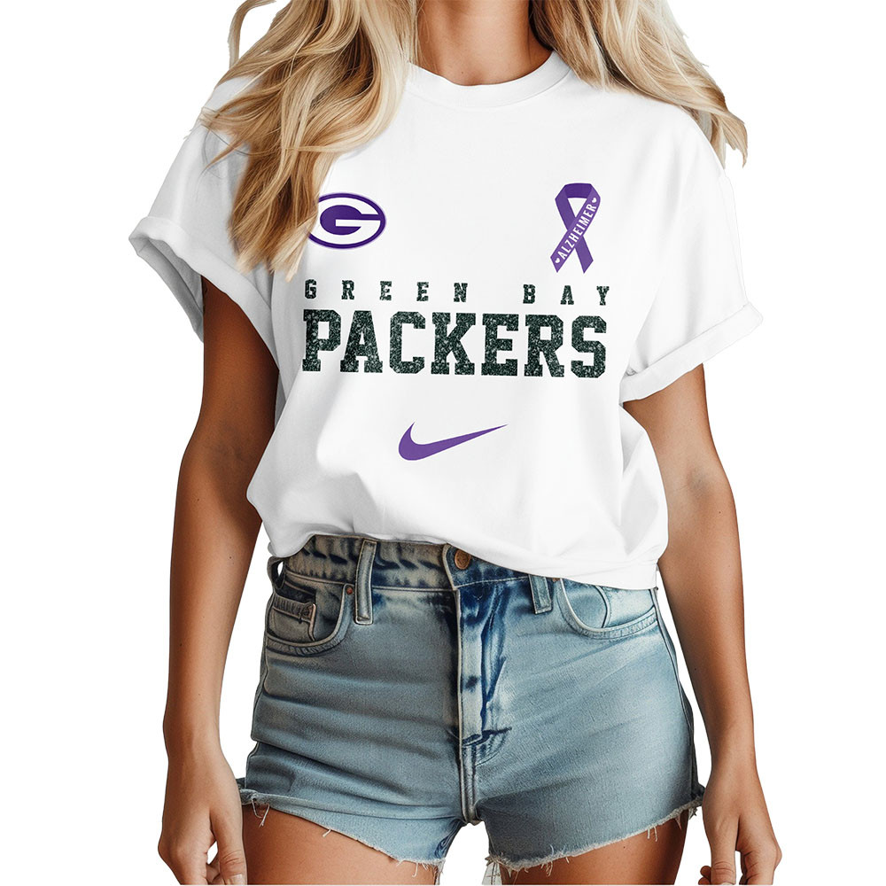Green Bay Packers | Premium NFL Memory Awareness 3D Shirt NTH1 - Image 2