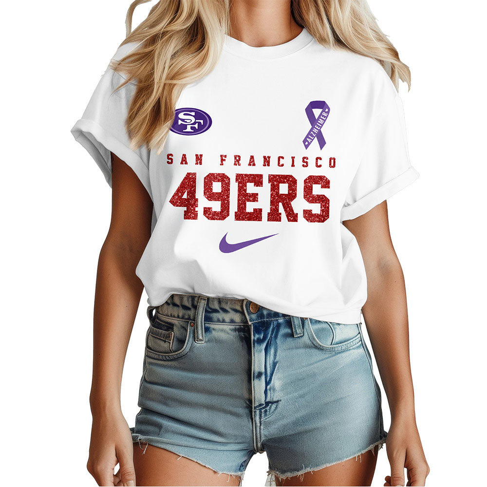 San Francisco 49ers | Premium NFL Memory Awareness 3D Shirt NTH1 - Image 2