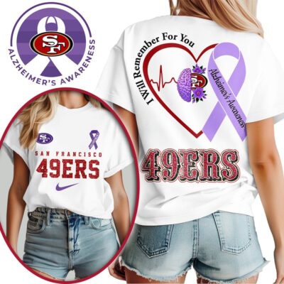 San Francisco 49ers | Premium NFL Memory Awareness 3D Shirt NTH1 - 4XL