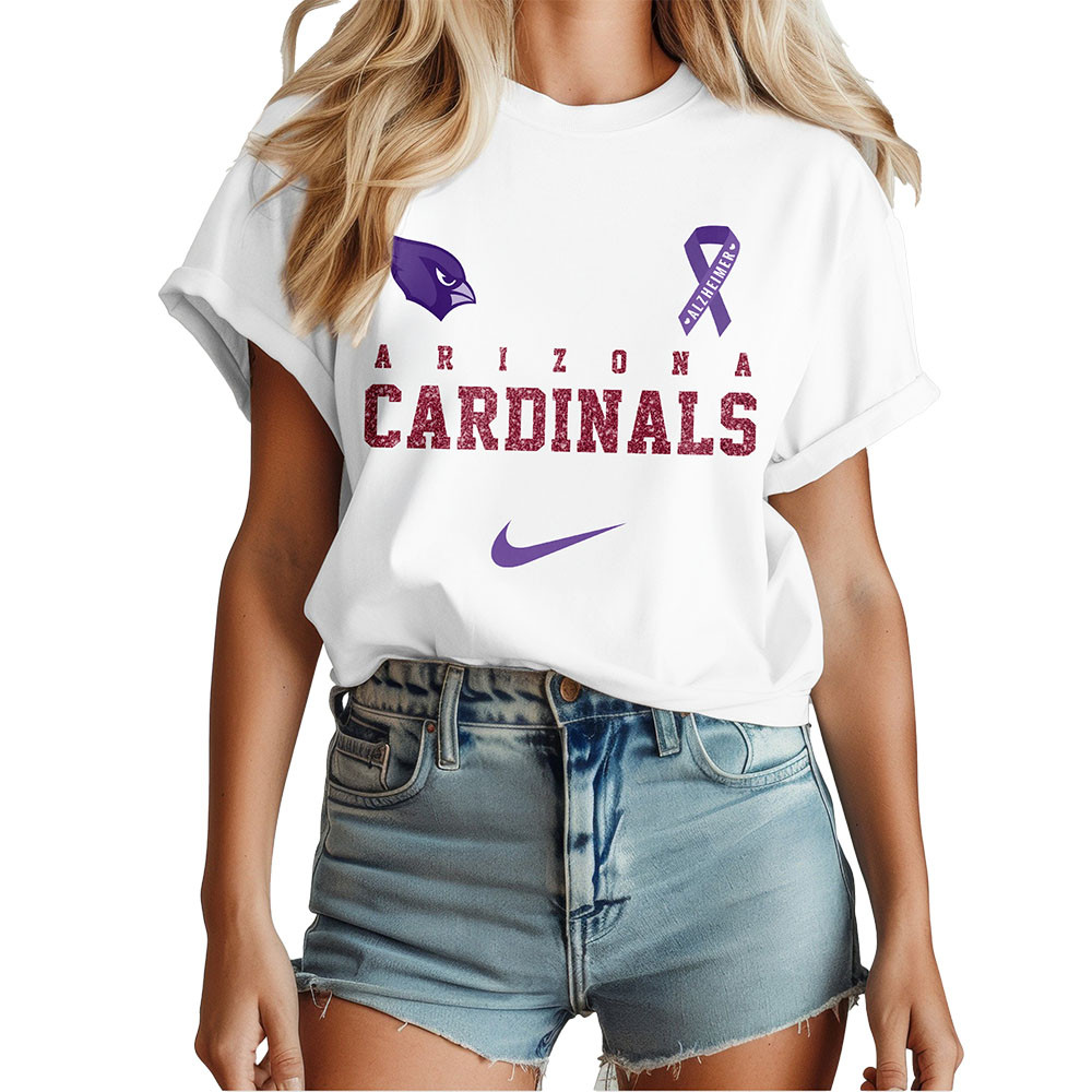 Arizona Cardinals | Premium NFL Memory Awareness 3D Shirt NTH1 - Image 2