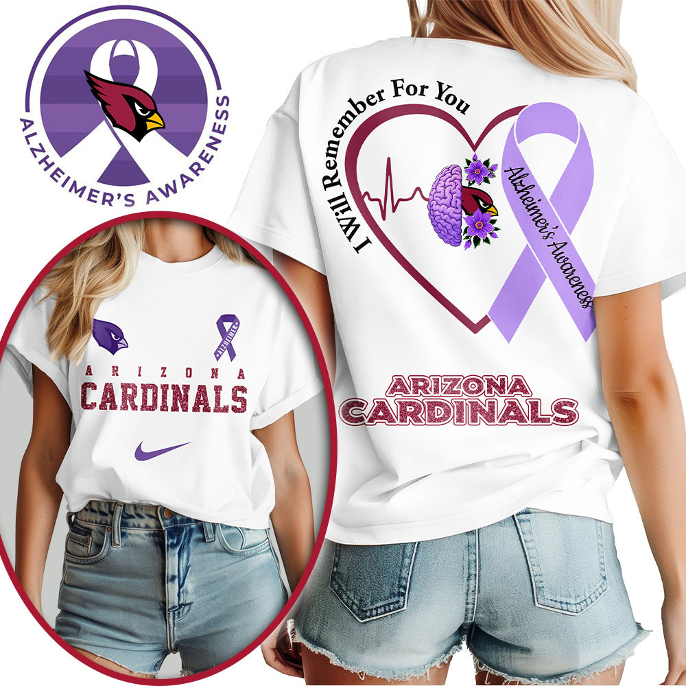 Arizona Cardinals | Premium NFL Memory Awareness 3D Shirt NTH1