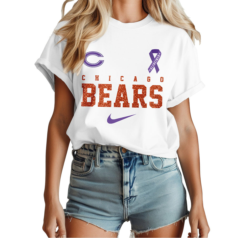 Chicago Bears | Premium NFL Memory Awareness 3D Shirt NTH1 - Image 2