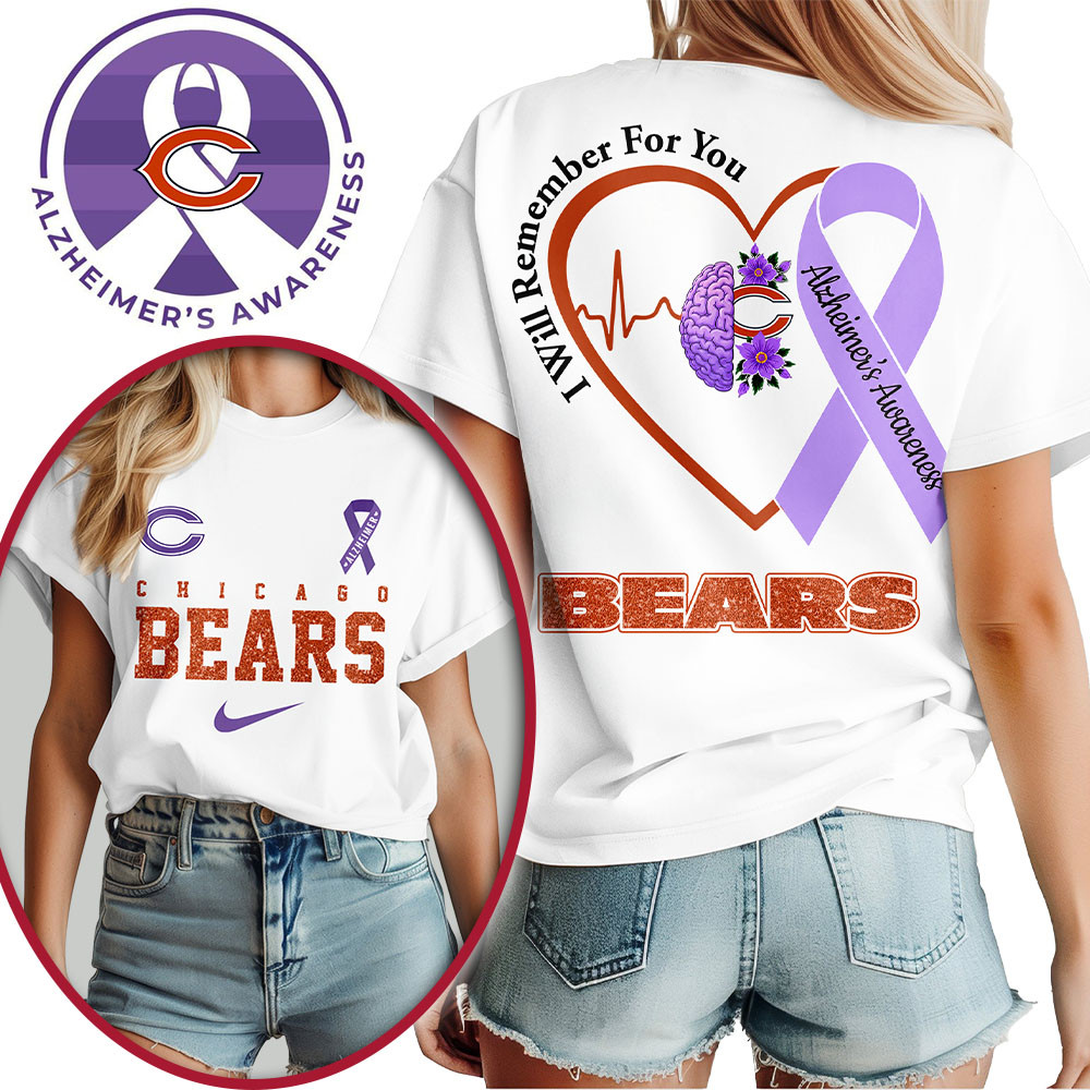 Chicago Bears | Premium NFL Memory Awareness 3D Shirt NTH1