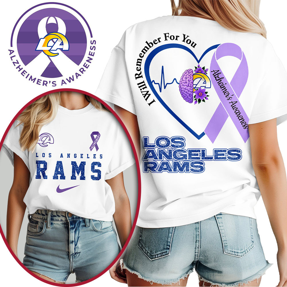 Los Angeles Rams | Premium NFL Memory Awareness 3D Shirt NTH1 - Image 3