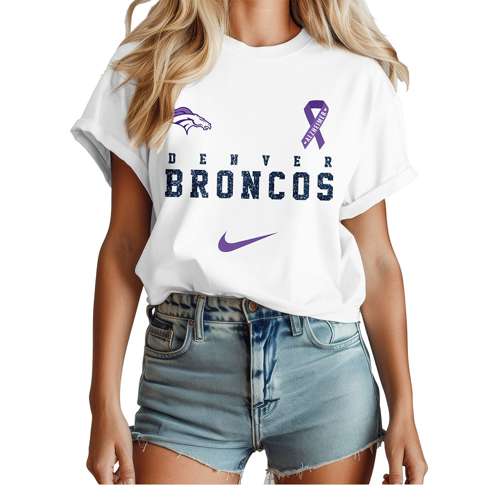 Denver Broncos | Premium NFL Memory Awareness 3D Shirt NTH1 - Image 2