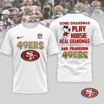 San Francisco 49ers | Premium NFL Fan Grandma Apparel 3D Shirt NTH1