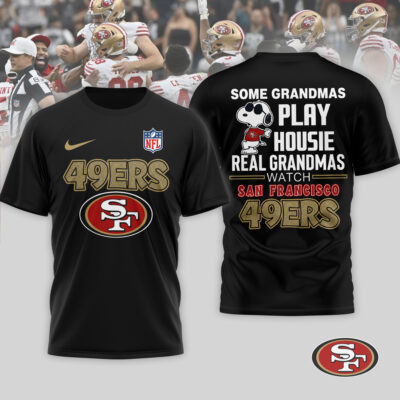 San Francisco 49ers | Premium NFL Fan Grandma Apparel 3D Shirt NTH1