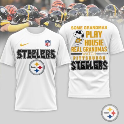Pittsburgh Steelers | Premium NFL Fan Grandma Apparel 3D Shirt NTH1