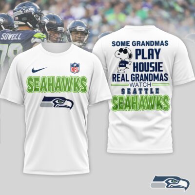 Seattle Seahawks | Premium NFL Fan Grandma Apparel 3D Shirt NTH1