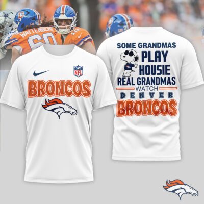 Denver Broncos | Premium NFL Fan Grandma Apparel 3D Shirt NTH1