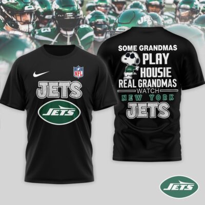 New York Jets | Premium NFL Fan Grandma Apparel 3D Shirt NTH1