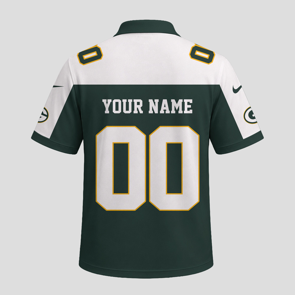 Green Bay Packers | Premium NFL Helmet Graphic Jersey NTH1 - Image 3