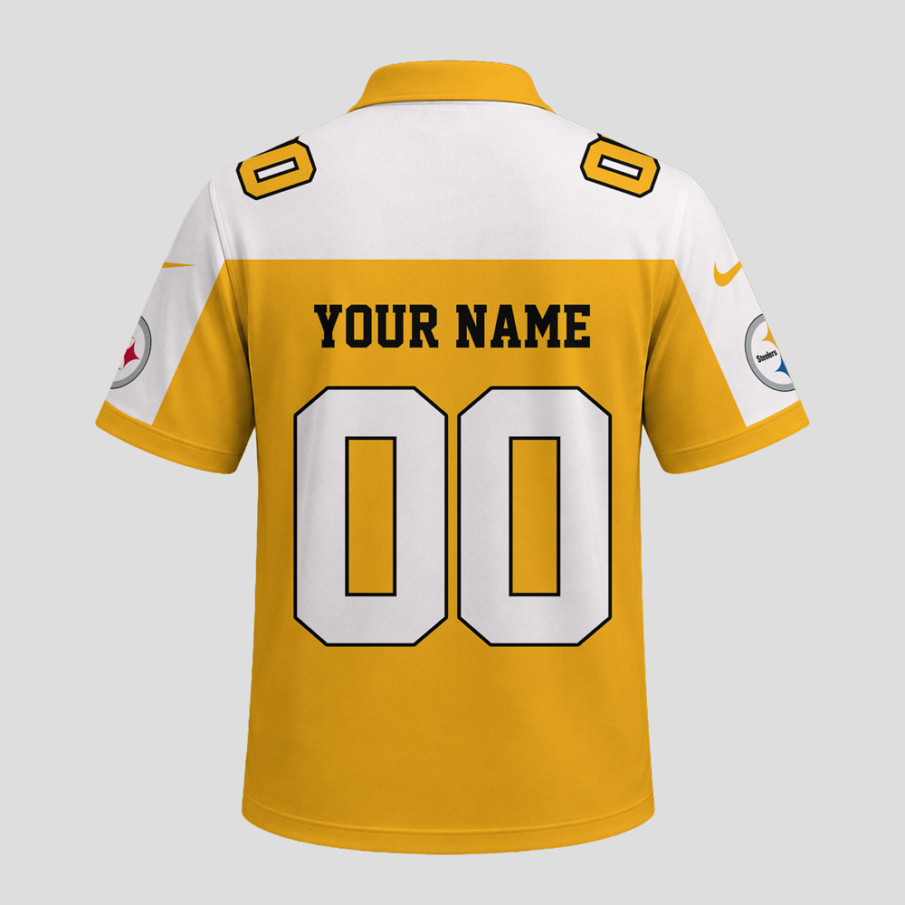Pittsburgh Steelers | Premium NFL Helmet Graphic Jersey NTH1 - Image 3