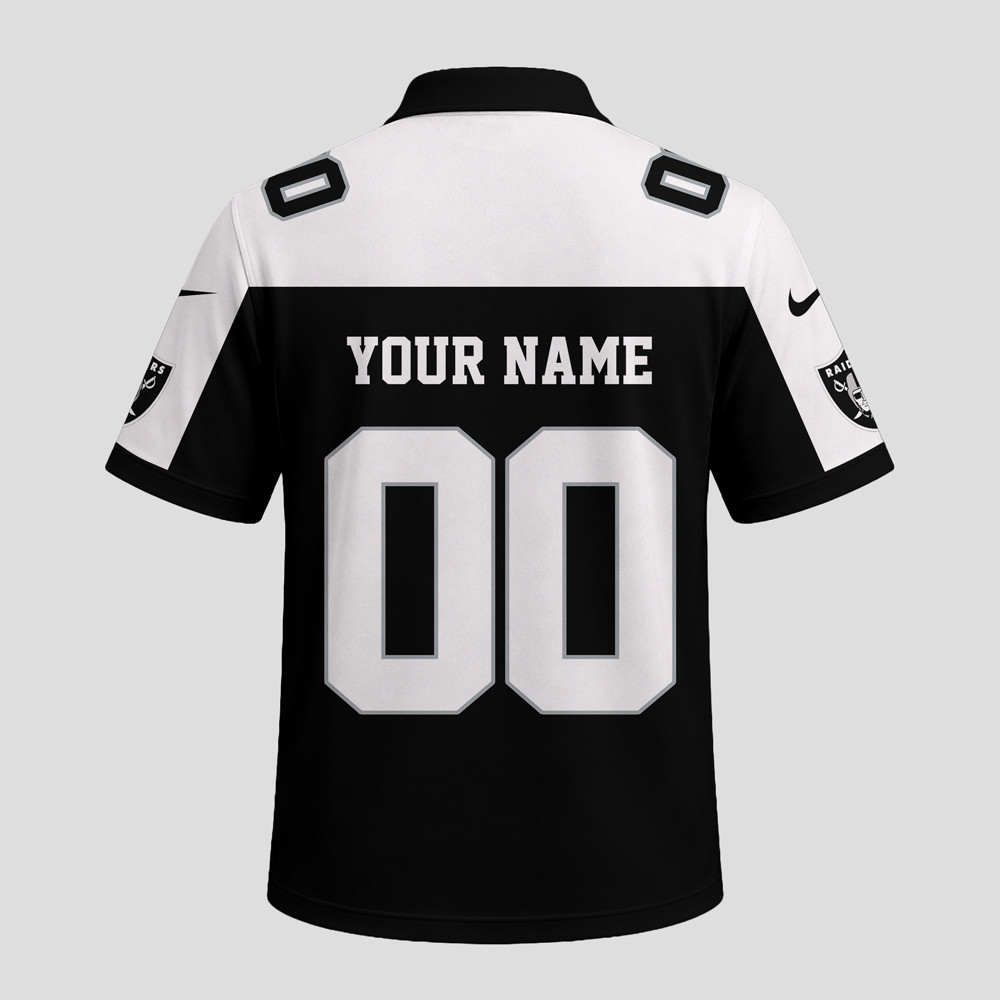 Las Vegas Raiders | Premium NFL Helmet Graphic Jersey NTH1 - Image 3