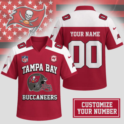 Tampa Bay Buccaneers | Premium NFL Helmet Graphic Jersey NTH1