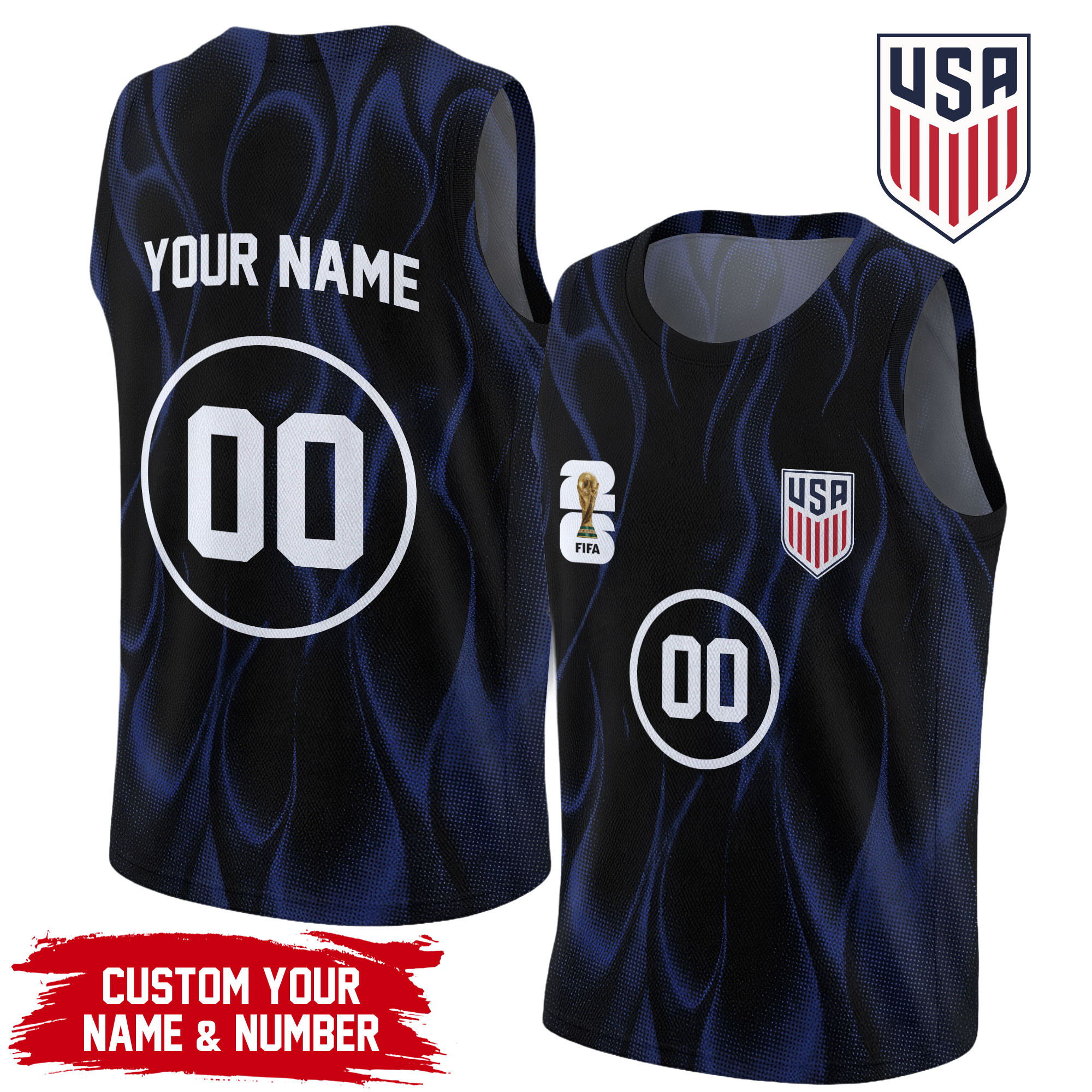 United States | Premium WC26 Training Tank Top NTH1 - Image 2