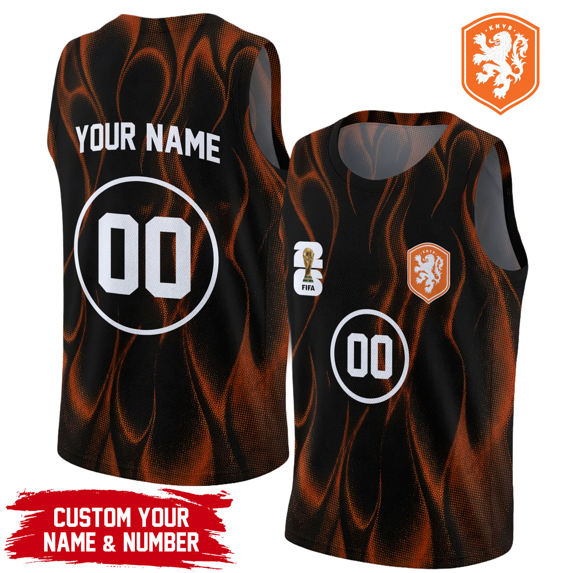 Netherlands | Premium WC26 Training Tank Top NTH1 - Image 2