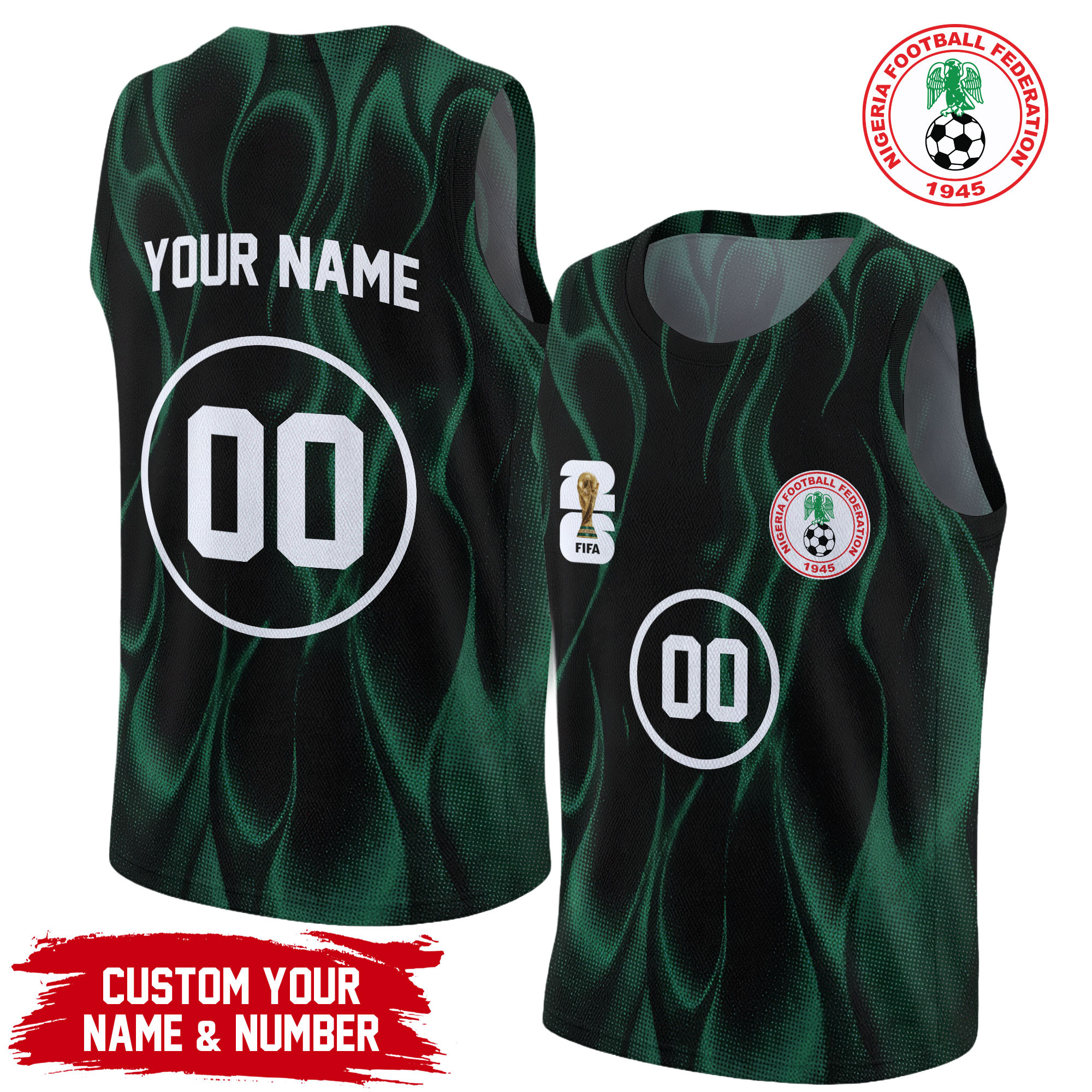 Nigeria | Premium WC26 Training Tank Top NTH1 - Image 2