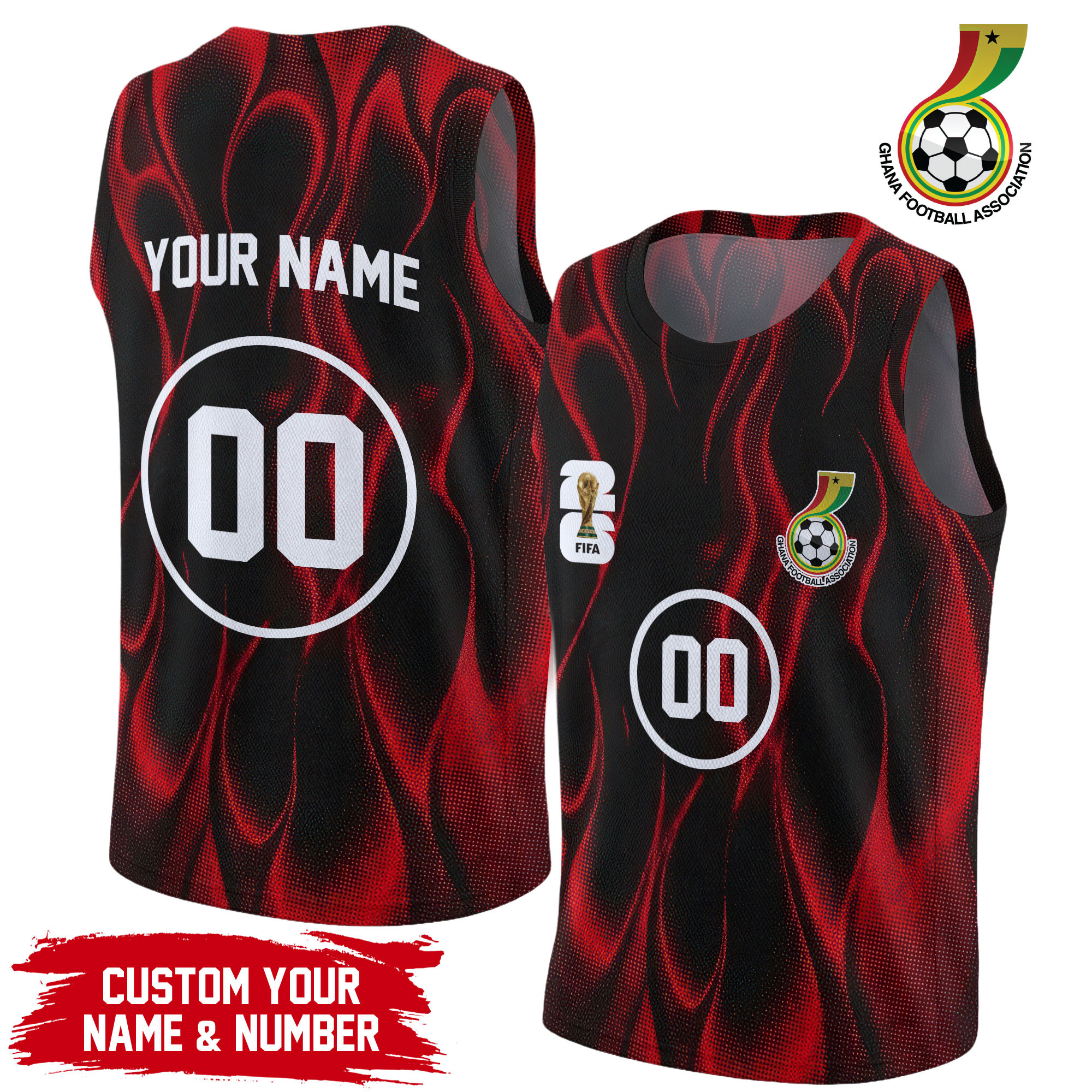 Ghana | Premium WC26 Training Tank Top NTH1 - Image 2