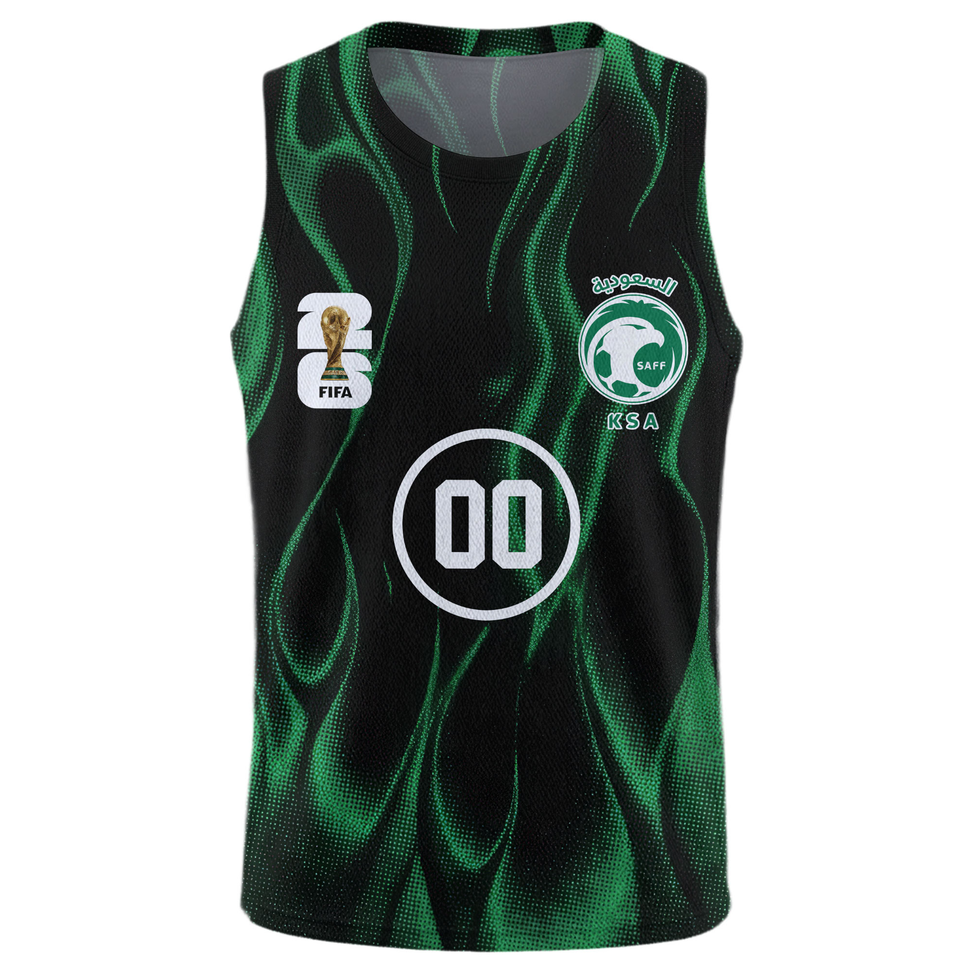 Saudi Arabia | Premium WC26 Training Tank Top NTH1 - Image 3