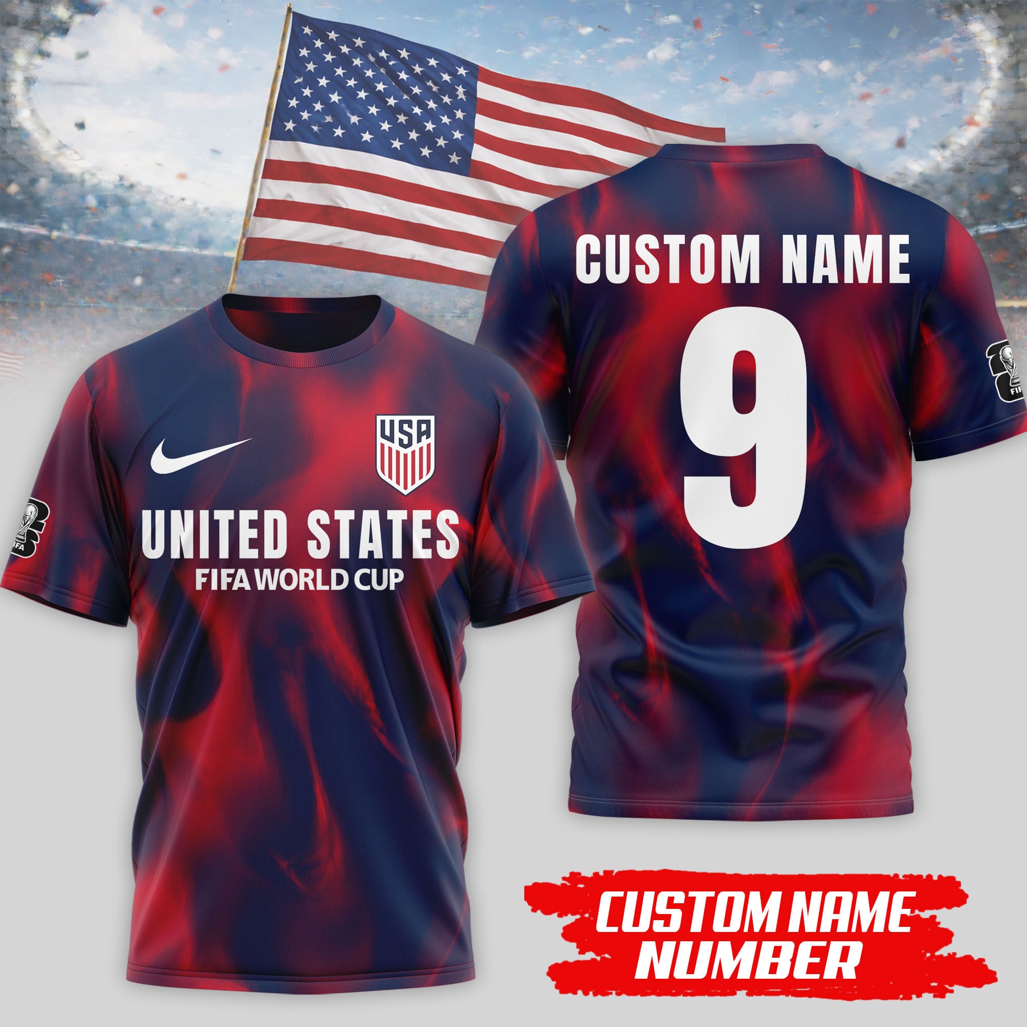 United States | Premium WC26 Tournament Edition 3D Shirt NTH1