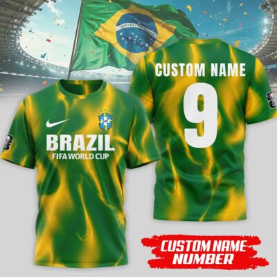 Brazil | Premium WC26 Tournament Edition 3D Shirt NTH1