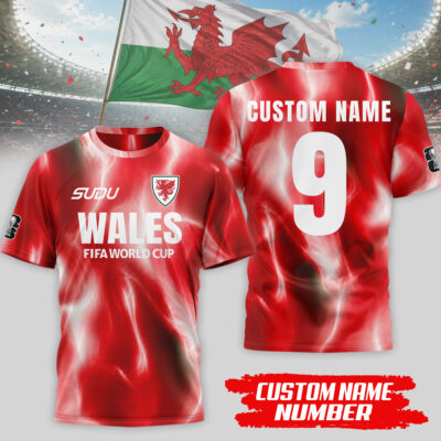 Wales | Premium WC26 Tournament Edition 3D Shirt NTH1