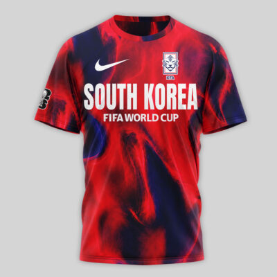 Alternative view of South Korea | Premium WC26 Tournament Edition 3D Shirt NTH1