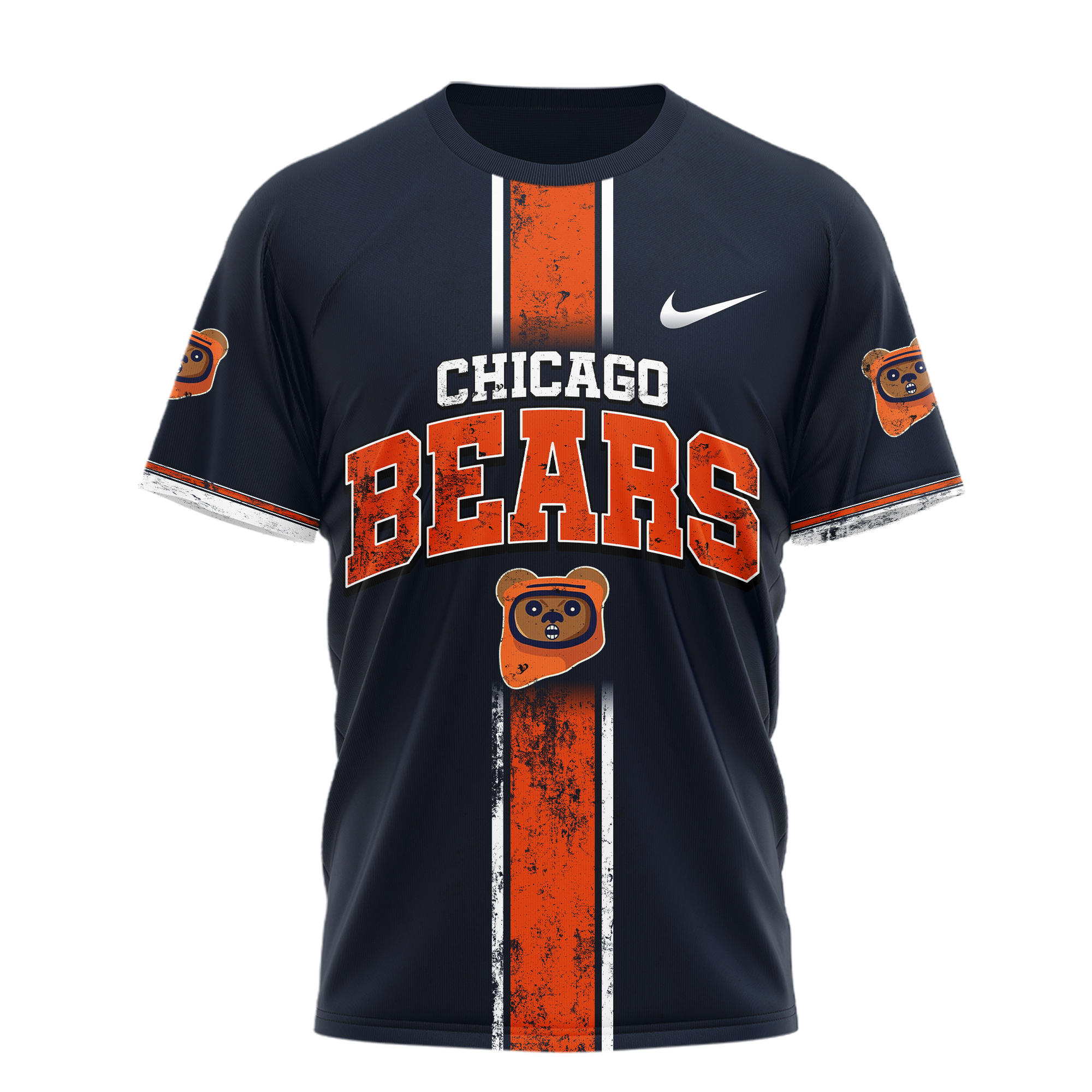 Chicago Bears | Premium NFL This Is The Way Star Wars 3D Shirt - Image 2