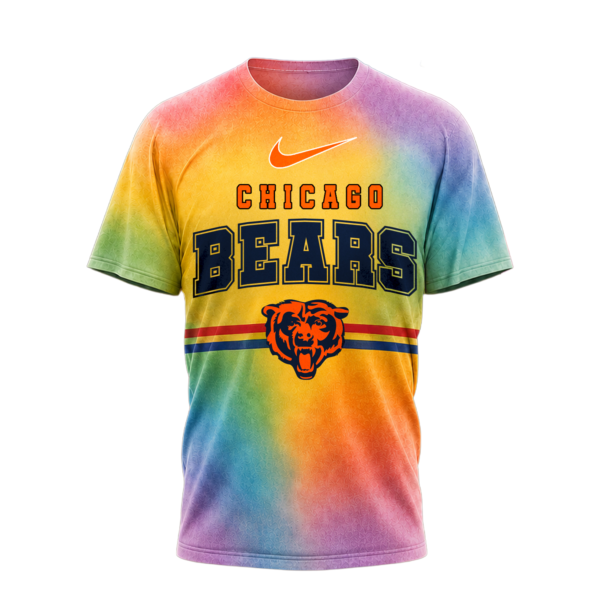 Chicago Bears | Premium NFL Human Being Color May Vary 3D T-Shirt - Image 2