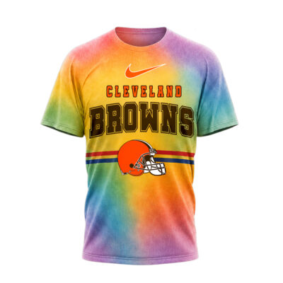 Alternative view of Cleveland Browns | Premium NFL Human Being Color May Vary 3D T-Shirt