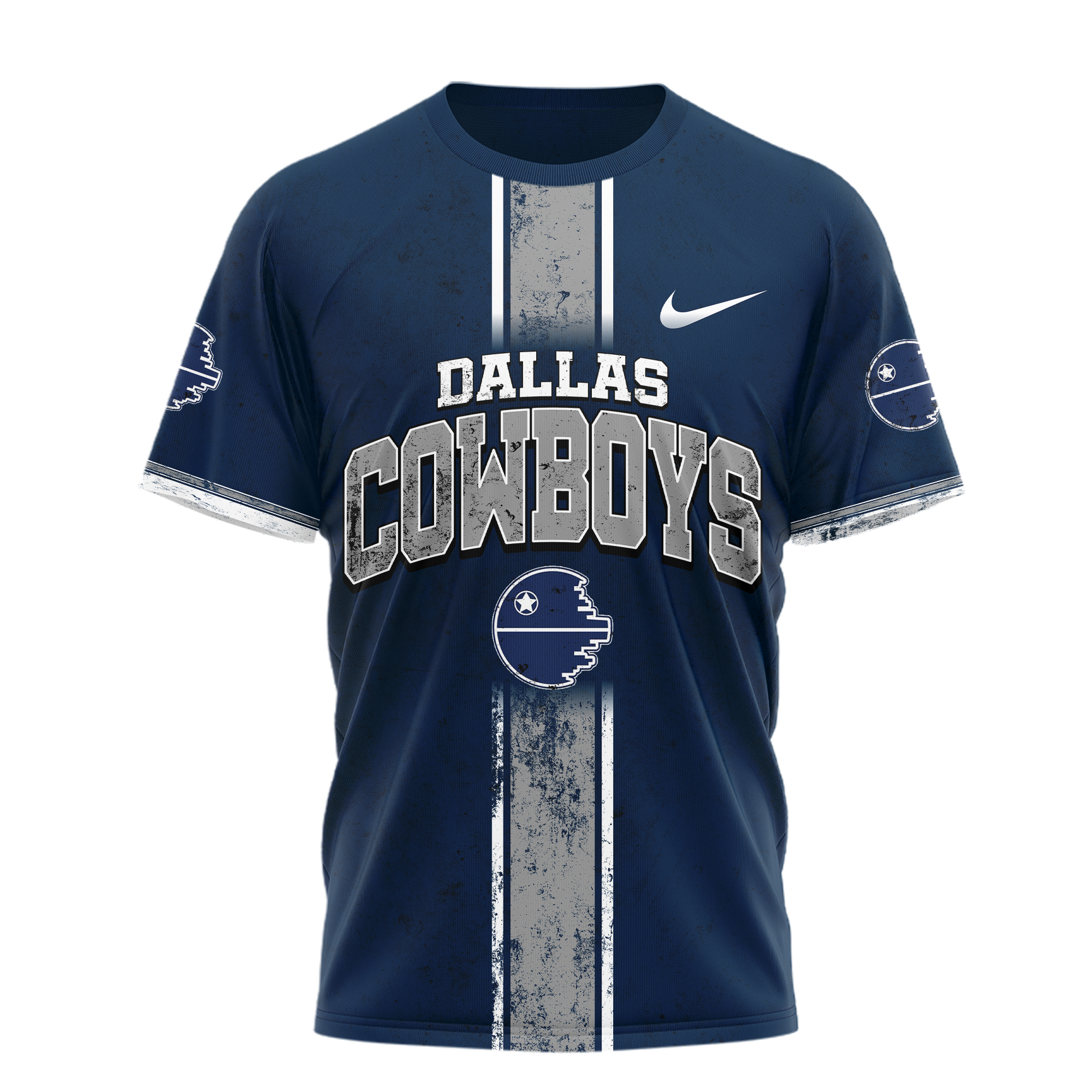 Dallas Cowboys | Premium NFL This Is The Way Star Wars 3D Shirt - Image 2